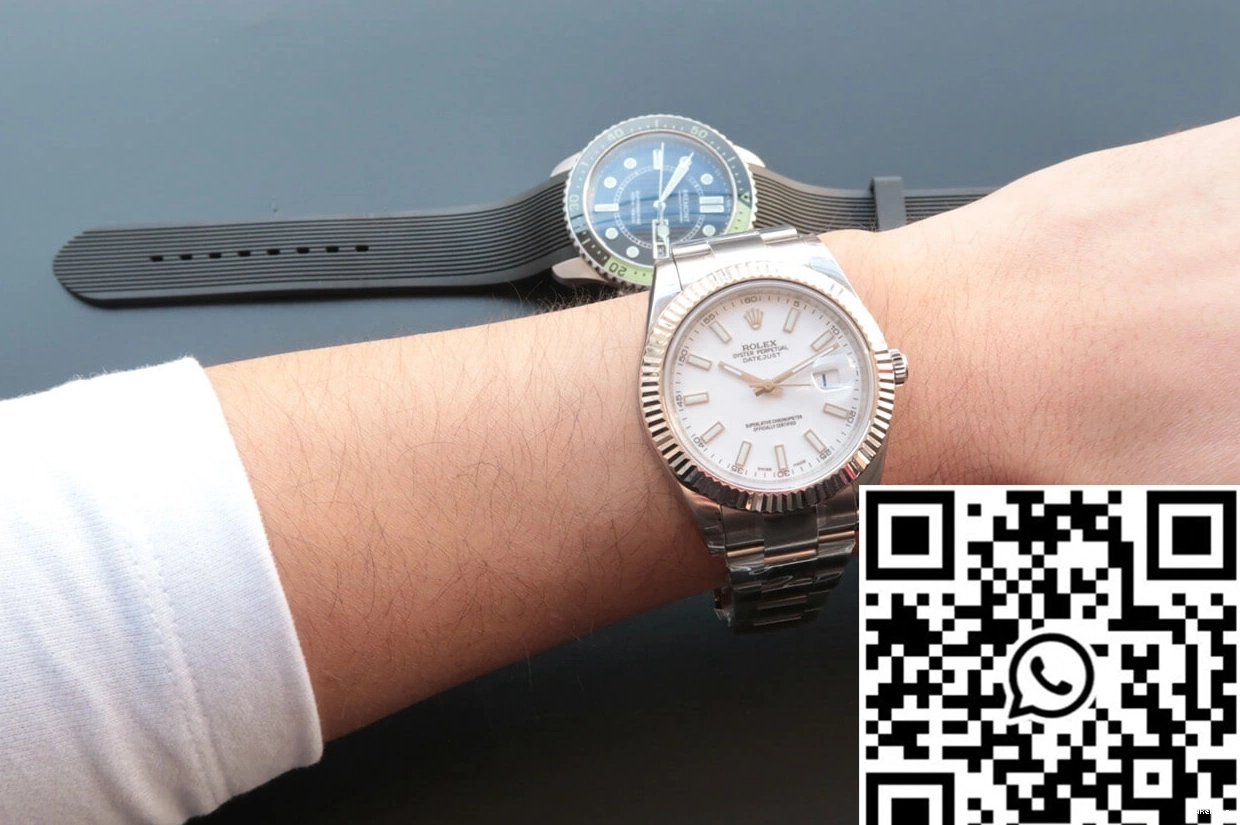 White Rolex M126334-0009 EW Datejust Dial Factory 0108